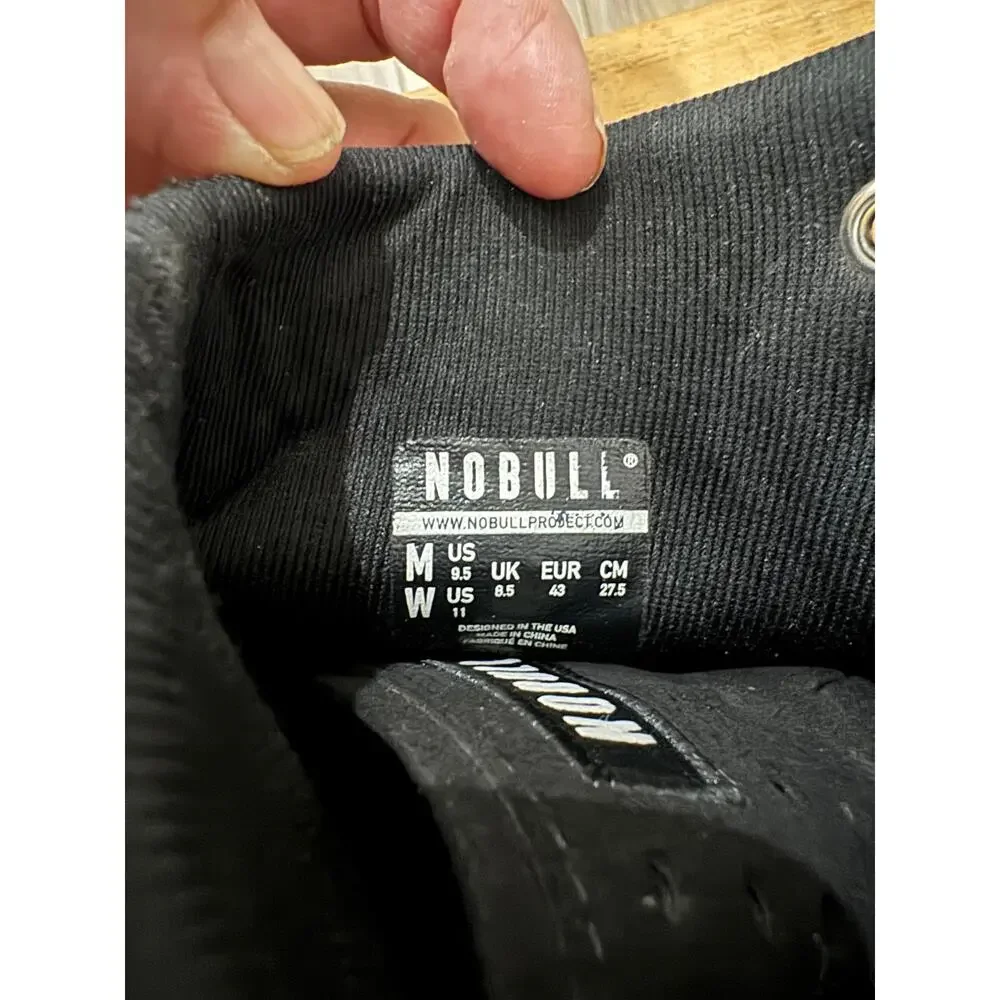 NOBULL Outwork High-Top Trainers Black Unisex Men’s 9.5 Women’s 11